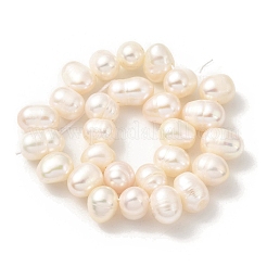 Natural Cultured Freshwater Pearl Beads Strands&nbsp;PEAR-A006-29C