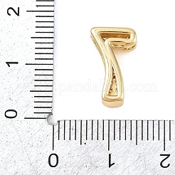 Brass Micro Pave Cubic Zirconia Pendants&nbsp;KK-B167-22G-7
