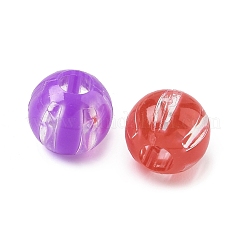 Transparent Acrylic Beads&nbsp;X-OACR-D309-03