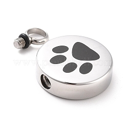 Non-Tarnish 304 Stainless Steel Urn Pendants&nbsp;STAS-D179-22P