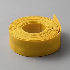 2m フラット PU レザー折り畳まれたエッジ バンド  枕の装飾用  ゴールド  18~20x1mm  約2.19ヤード（2m）/ pc&nbsp;LC-WH0013-01E