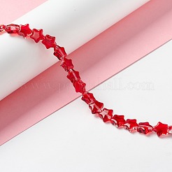 Transparent Glass Beads Strand&nbsp;GLAA-F112-02C