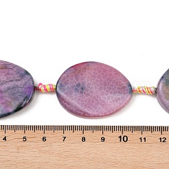 Natural Fire Crackle Agate Beads Strands&nbsp;G-P605-L03-01A