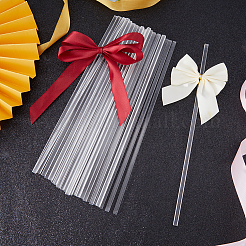 Transparent Acrylic Square Stick&nbsp;OACR-WH0037-57B