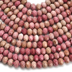 Natural Rhodonite Beads Strands&nbsp;G-Z111-A15-01