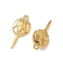 Ocean Theme 304 Stainless Steel Pendants&nbsp;STAS-I367-02G-06