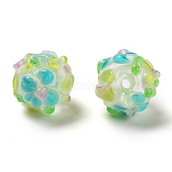 Handmade Lampwork Beads Strands&nbsp;LAMP-N021-015A-13