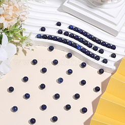 1 Strand Dyed Grade A Natural Lapis Lazuli Beads Strands&nbsp;G-PA0002-65A