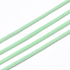 ポリエステル糸  中国語結びコード  アクアマリン  0.8mm  約131.23~142.16ヤード（120~130m）/ロール&nbsp;OCOR-Q037-21