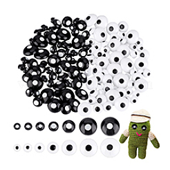 140Pcs 14 Styles Resin Craft Eyes&nbsp;RESI-PH0002-34
