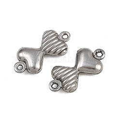 304 Stainless Steel Connector Charms&nbsp;STAS-L297-05P