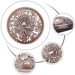 Alloy Incense Burner Cover&nbsp;LS-AJEW-WH0244-03R