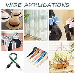 100 Yards Polyester Ribbons&nbsp;SRIB-WH0011-081B