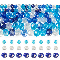 6 Strands 3 Styles Glass Beads Strands&nbsp;EGLA-TA0013-71B