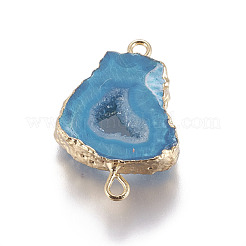 Natural Agate Links connectors&nbsp;G-L509-18G