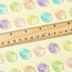 180Pcs 6 Colors Transparent Acrylic Beads&nbsp;OACR-FS0001-91