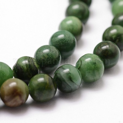 Natural African Jade Beads Strands&nbsp;X-G-D840-53-8mm-A-1