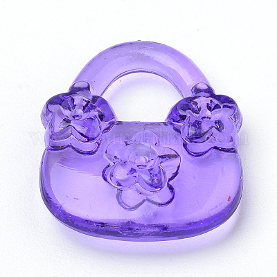 Transparent Acrylic Pendants&nbsp;X-TACR-S144-59-1