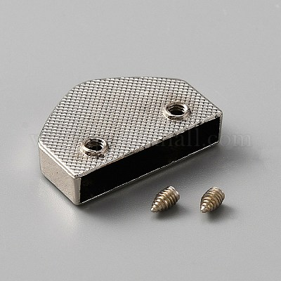合金バッグの装飾的なエッジのバックル ベルトエンド先端金具 鉄