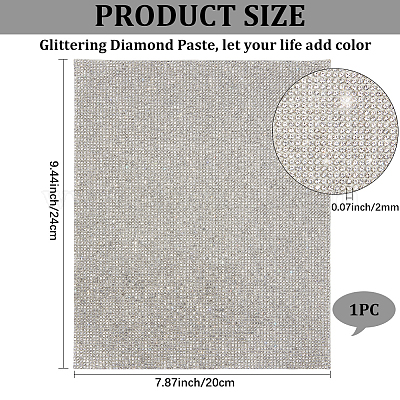 Rhinestone Sticker&nbsp;DIY-WH20048-003E-1