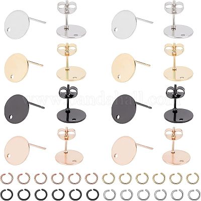 304 Stainless Steel Stud Earring Findings&nbsp;STAS-UN0001-79-1