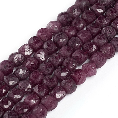 Natural Ruby Beads Strands&nbsp;G-E560-A06-4mm-1