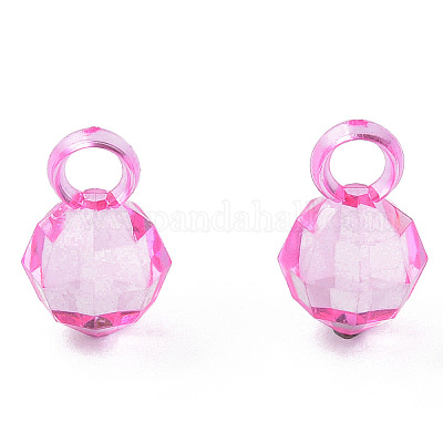 Transparent Acrylic Pendants&nbsp;MACR-S373-125-B04-1