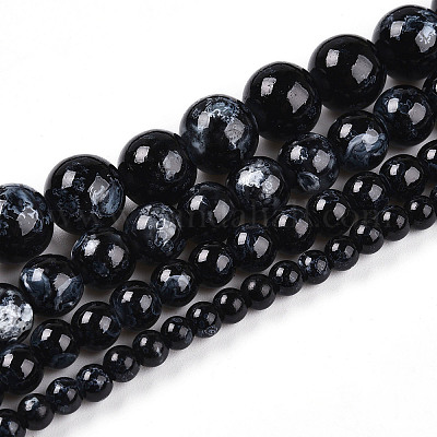 Baking Paint Glass Beads&nbsp;X1-DGLA-N003-8mm-A10-1