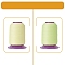 Translucent -Sensitive Polyester Thread, Lemon Chiffon, 49x35mm