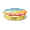 Copper Jewelry Wire, Long-Lasting Plated, Light Gold, 18 Gauge, 1mm, about 8.2 Feet(2.5m)/roll