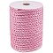 Polyester Cord, Twisted Cord, Pearl Pink, 5mm, about 18~19yards/roll(16.4m~17.3m/roll)
