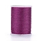Polyester Metallic Thread, Magenta, 1mm, about 7 yards/roll