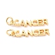 Brass Pendants&nbsp;KK-J276-14-2