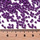焼付塗装ガラスシードビーズ  暗紫色  12/0  1.5~2mm  穴：0.5~1mm  約30000個/袋&nbsp;SEED-S001-K11-3