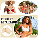 Polyester Bra Pads Inserts&nbsp;DIY-WH0816-072B-01-5