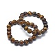 Natural Tiger Eye Bead Stretch Bracelets&nbsp;BJEW-K212-A-028-1