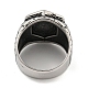 304ステンレスリング  六角  内径：19mm&nbsp;RJEW-B055-04AS-15-3