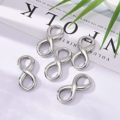 Tarnish Resistant Smooth Surface 304 Stainless Steel Infinity Links connectors&nbsp;STAS-N006-03