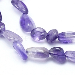 Natural Amethyst Beads Strands&nbsp;G-L550A-05