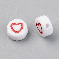 Opaque Acrylic Beads&nbsp;SACR-T338-10