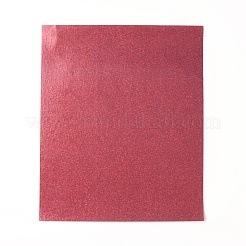 A4グリッタービニール転写フィルム  Tシャツの衣類のための  レッド  29.7x21x0.02cm&nbsp;DIY-WH0148-46