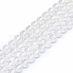 Natural Quartz Crystal Beads Strands&nbsp;G-F715-002