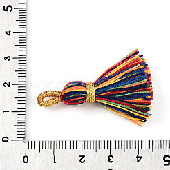 Polycotton(Polyester Cotton) Tassel Pendant Decorations&nbsp;FIND-N006-01A