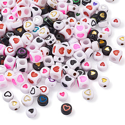 Opaque Acrylic Beads&nbsp;MACR-TA0001-12