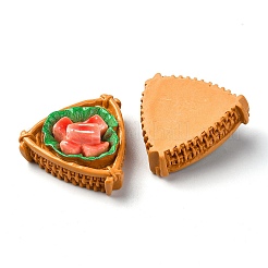 Fried Chip Doughnut Theme Opaque Resin Imitation Food Decoden Cabochons&nbsp;RESI-S392-02D