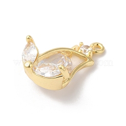 Brass Pendants&nbsp;KK-C062-037G-01