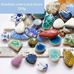 500G Handmade Porcelain Cabochons&nbsp;PORC-SP0001-17