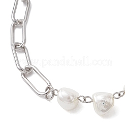 201 Stainless Steel Thank You Heart Pendant Necklaces&nbsp;NJEW-JN05704