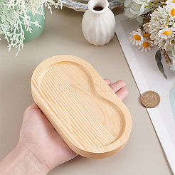 1Pc 2 Slots Wooden Salt and Pepper Mill Holder&nbsp;WOOD-HY0001-27B