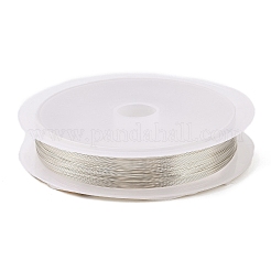 銅線10巻  長持ちメッキ  銀  32ゲージ  0.2mm  22 m /ロール&nbsp;CWIR-C003-01A-S